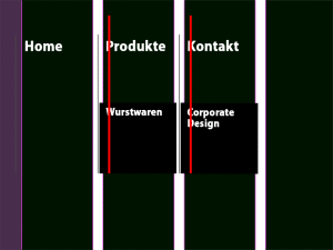 Nach der Neuausrichtung: Eine Linie steht für Ordnung.