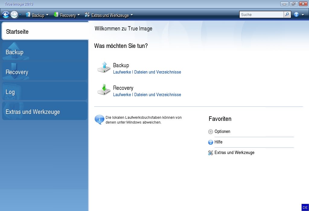 acronis true image 2013 unter windows 10
